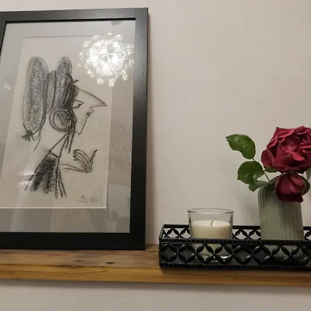 Altstadt In Mit Balkon Und Kunstgarten