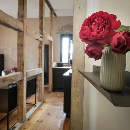 Altstadt In Mit Balkon Und Kunstgarten Torgau