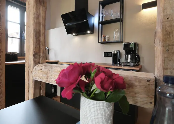 Altstadt In Mit Balkon Und Kunstgarten Торгау